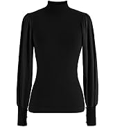 CHICWISH Women Black Off Shoulder Knit Top Sexy Long Sleeve Mesh