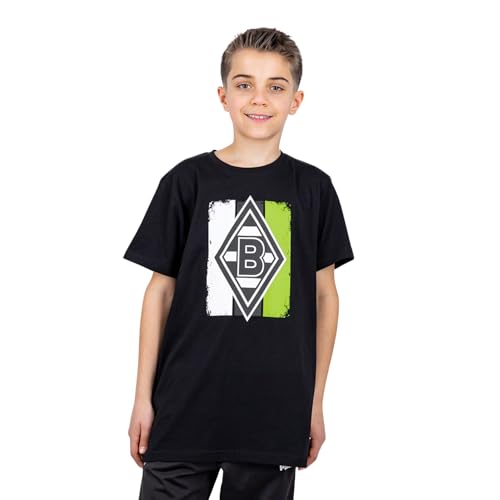 Borussia Mönchengladbach Kinder T-Shirt „Logo I“ | Offizieller Fanartikel Fohlenshop | Gladbach Kinder T-Shirt, Fan Shirt Bundesliga (DE/NL/SE/PL, Numerisch, 152, Regular, Schwarz) Borussia Mönchengladbach Kinder T-Shirt „Logo I“ | Offizieller Fanartikel Fohlenshop | Gladbach Kinder T-Shirt, Fan Shirt Bundesliga (DE/NL/SE/PL, Numerisch, 152, Regular, Schwarz)