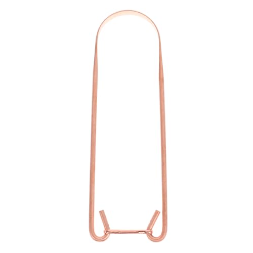 Ipetboom Sturdy Copper Scraper U-shaped for Bad Breath Relief and Improved Confidence