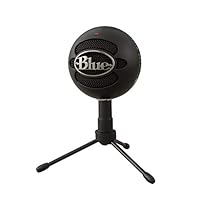 【Amazon.co.jp限定】ロジクール G Blue Snowball iCE BM200BK USB ゲーミングマイク コンデンサーマイク 単一指向性 実況 配信 マイク コンパクト ゲーム ゲーミング ストリーミング PC Mac PS5 PS4 ブラック 国内正規品 2年間無償保証