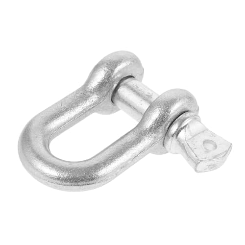 MUCKLILY Anchor Shackle Screw Pin 2t Galvanized Towing Shackle Ring Clamp for Trucks