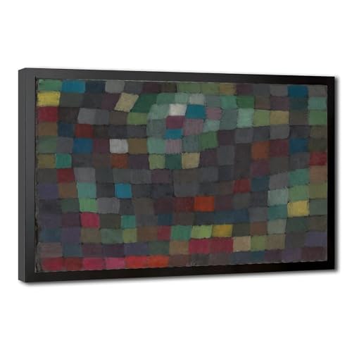 Impression sur toile Paul Klee cadre à suspendre déco murale bureau