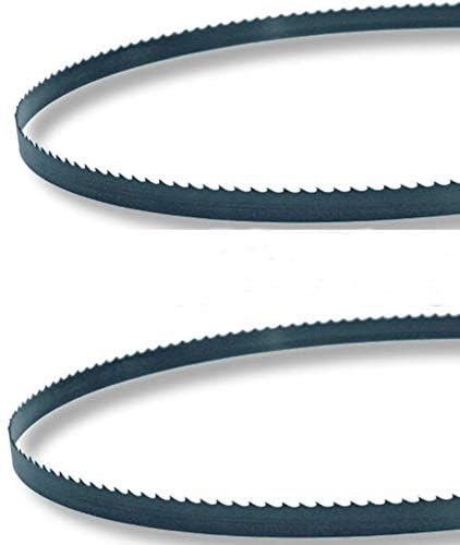 Premium 124" Thick (025) Bandsaw Blades - 124 x 5/8 x 025 X 3TPI (2 Pack) Bone-in Bandsaw Blades Meat Cutting