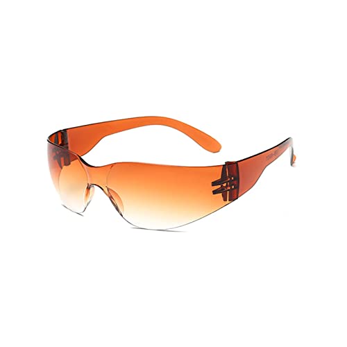 Lunettes de soleil de cyclisme sans monture pour éviter le vent