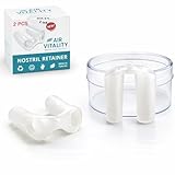 Smart Grip Nostril Retainer Kit (2 Different Sizes 6–7 Set) – 2 Silicone Nose Retainers with Case & Wipe – Easy Insert & Removal Nose Retainer, Soft Silicone Nasal Support, Comfortable Fit