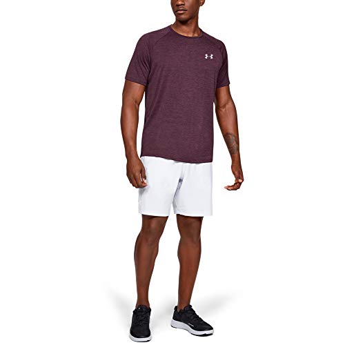 Image of Under Armour Men's Polyester Solid UA Tech 2.0 SS Short Sleeve Tee | 1326413-001