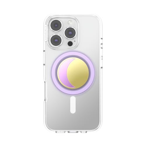 Image of PopSockets Phone Grip for MagSafe, Magnetic Holder, Phone Stand, Enamel - Waxing Moon