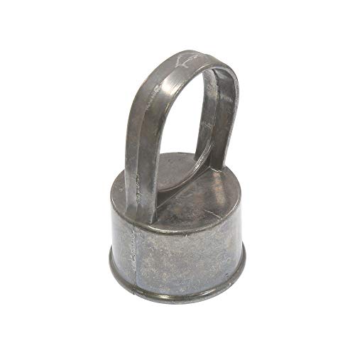 Plum Fittings Chain Link Fence Loop Caps | Eye Top Rail Cap | 1 5/8" x 1 3/8" (Pack of 10) - Thumbnail 3
