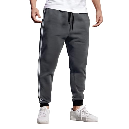 Men's Jogger Pants Midweight Sports Lounge Chino Sweatpant with Pockets, S-3XL3