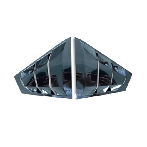 Garniture de persiennes de vitre pour Nissan Altima 2019-2023 noir brillant