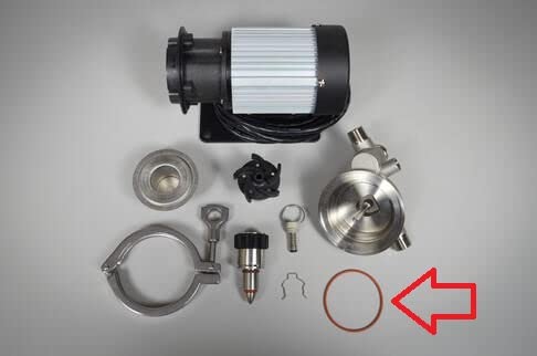 LARGE O-RING FOR RIPTIDE Wort Pump Blichmann Engineering Gasket