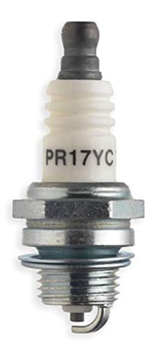 Universal GM577616602 Bujía PR17YC SGO002de motor pequeño para cortacésped y tractores para jardín, optimo comportamiento de arranque, accesorios McCulloch, Standard