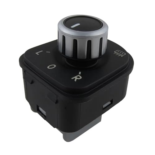 Bouton commande rétroviseur pour VW Passat B6 EOS 2006-2011 finition chrome 5ND959565