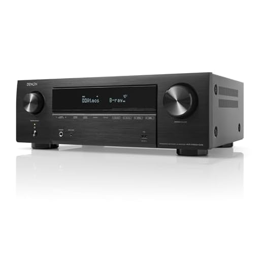 Denon AVR-X1800HDAB 7.2-Kanal AV-Receiver, HiFi Verstärker mit Dolby Atmos, DTS:X, 6 HDMI Eingänge und 1 Ausgang, 8K HDMI, Bluetooth, WLAN, AirPlay 2, HEOS Multiroom, Alexa kompatibel