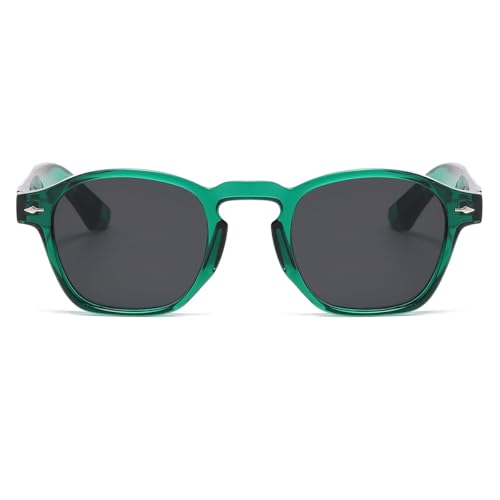 Image of Retro Round Sunglasses for Women Men 90s Fashion Simple Small Round Style Sun Glasses UV400 Protection Shades