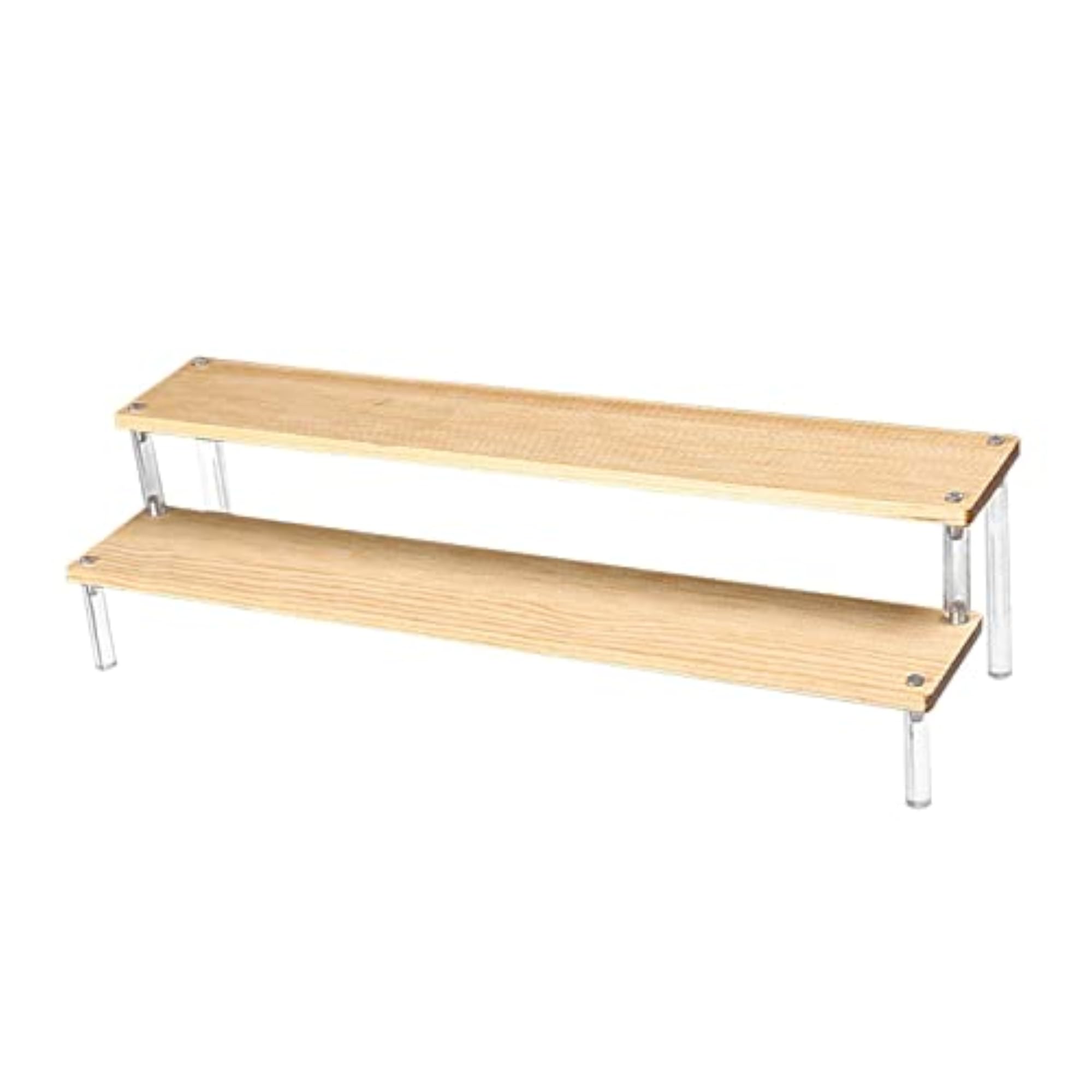 Transparent Acrylic Display Riser Shelf Organizer