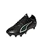Puma Scarpe Unisex Ultra 6 Play Fg/AgSoccer, Puma Nero Fizzy Verde Chiaro Terreno, 41 EU