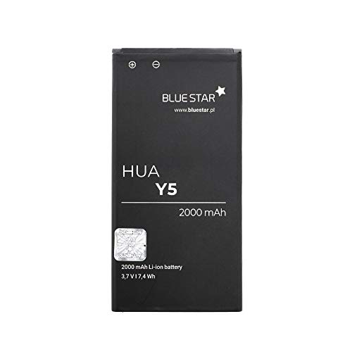 Blue Star Premium - Batería de Li-Ion litio 2000 mAh de Capacidad Carga Rapida 2.0 Compatible con el Huawei Y5