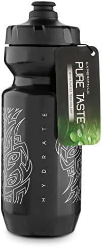 Peakline Sports - Purist 22 oz Bike Water Bottle by Specialized Bikes (MoFlo Cap) (Black)