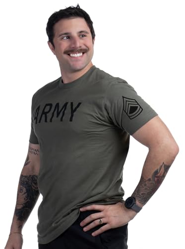 La mejor comparación de Sargentos en G los preferidos por los clientes. 42 Army PT Style Shirt | playera de entrenamiento físico militar de infantería, E-7 Sargento Primera Clase, Large
