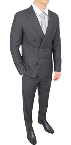 Robe pour homme idéale pour une cérémonie élégante en gris formel taille 48