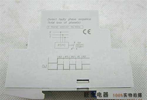 Relais de séquence de phase triphasé RSTC 10A SPDT commutateur défectueux - 2