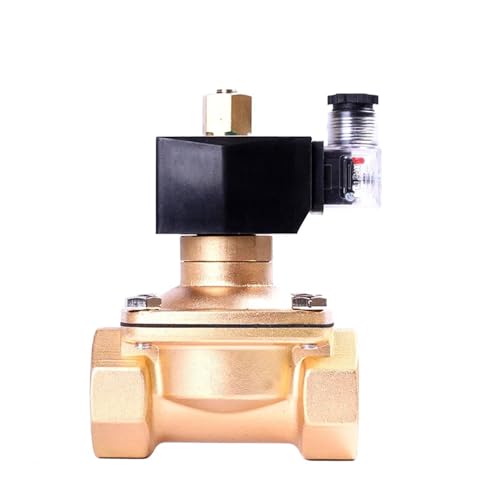 Électrovanne laiton 12V normalement ouverte vanne 3/8 NBR eau air - 7