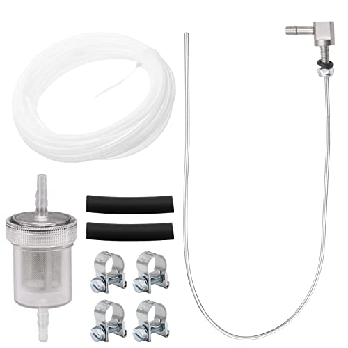 GZLCEU 52 cm tanktrekker set, duurzame brandstofsteunslang met 1 oliefilter, 1 brandstofslang enz voor Webasto Eberspacher