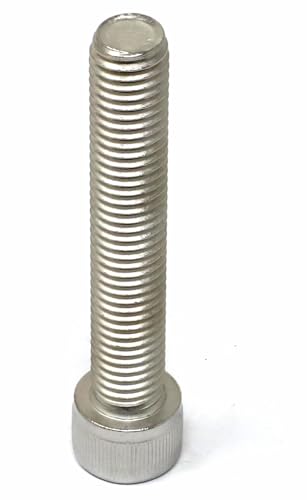 Image of iexcell 5 Pcs M12 x 70mm Thread Pitch 1.75 mm Stainless Steel 304 Hex Socket Head Cap Screws Bolts Kit