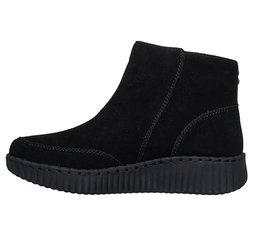 Skechers Women's Wilshire BLVD-Weekend Crush Ankle Boot, Black/Black, 7.5 by Skechers - Image 2