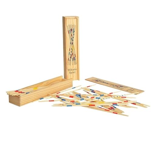 Image of Mikado | Wooden 31 Pick-Up Sticks | Best Return Gift | Fun Family Indoor Board Game for Adults and Kids 5+ Years (Pack of One)