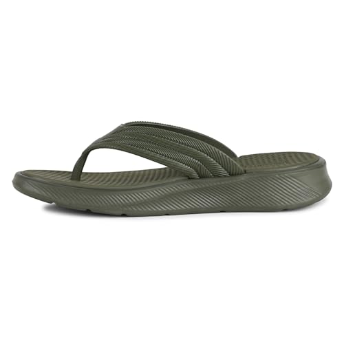 Image of Aqualite NEO-276 Men Slide Slippers with Comfotable EVA Sole Slip-On Flat Flip Flops, Sliders, Chappal & Comfort Insole Slipper for Men