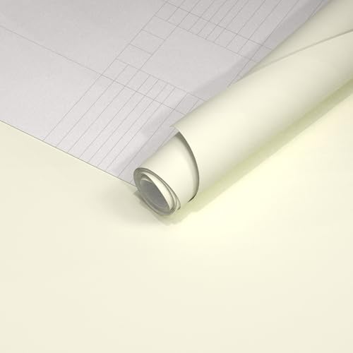 Image of Yancorp 24 inchx120 inch Matte Beige Contact Papaer Peel and Stick Wallpaper Vinyl Wrap Countertop Wallpapers Waterproof for Cabinets Drawers Bedroom Kitchen Self-Adhesive Wallpaper