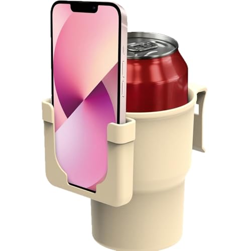 Portavasos Beige para Auto con Organizador Multifuncional miniatura 1