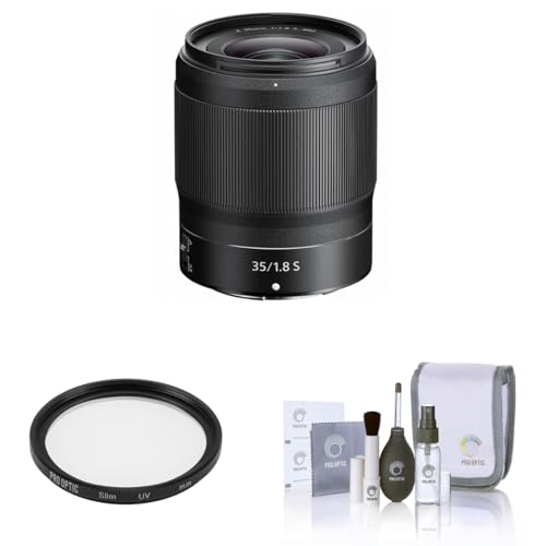 Nikon NIKKOR Z 35mm f/1.8 S�����Y ProOptic Pro Digital 62mm�}���`�R�[�e�B���OUV�X�����t�B���^�[ �N���[�j���O�L�b�g�t��