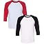 (1) White/Red + (1) White/Black