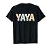 Wildflowers Yaya Floral Mother's Day Yaya T-Shirt