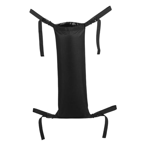 Gogogmee Oxygen Bag for Power Wheelchair Oxford Cloth Pouch Cylinder Holder Black
