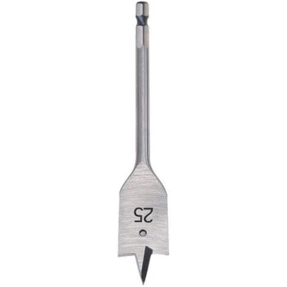 Trend Silver Snappy 30Mm Diameter Flat Bit With Centre Point & Cutting Spurs For Fast Drilling In Timber, Snap/Fb/30