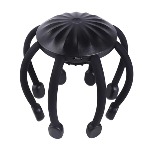Masseur de tête de poulpe rechargeable pour se détendre à la maison après le travail