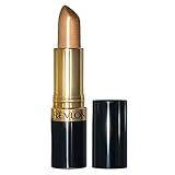 Revlon Super Lustrous Lipstick, High Impact Lipcolor with Moisturizing Creamy Formula, Infused with Vitamin E and Avocado Oil in Gold Pearl, Gold Goddess (041), 0.6 Ounce (Pack of 1)