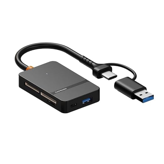 WeFly USB Type C + USB 3.0 8 in 1 Multi-Ports Card Reader Support MS CF TF/SD DHC SDXC for Laptop Mobile Phone Camera-picture-17