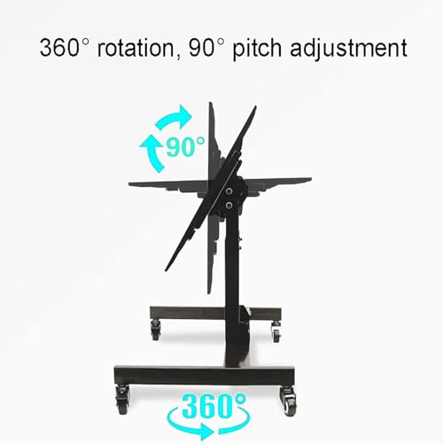 Soporte para TV de piso móvil para pantallas de 32-60 pulgadas miniatura 6
