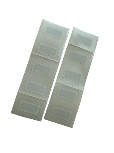 YARONGTECH® RFID 1K Aufkleber 13,56 MHz weiß beschichtetes Papier (10 Stück) (30 x 15 mm)