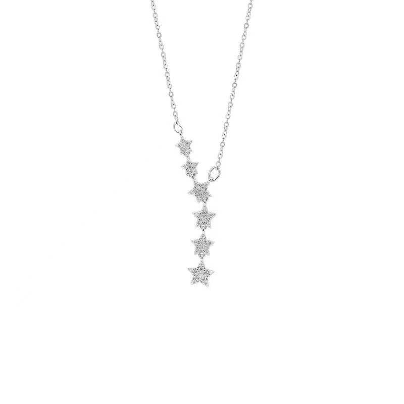El Regalo Stars Tassel Pendant Necklace- Stars Temperament Collarbone Chain Necklace for Girls & Women- Valentines Gift for Her (B0CS3445Z9) Amazon Price History, Amazon Price Tracker