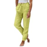 COUPE LARGE ET FLUIDE : Pantalon ample à jambes larges pour un style décontracté et élégant au quotidien.