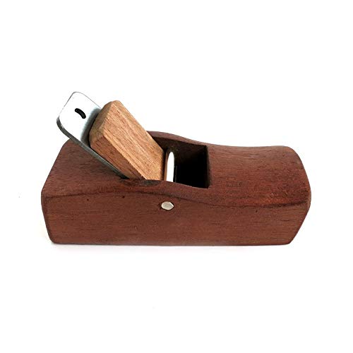 Mini pialla per Falegname Affilatura a Mano Piallatura del Legno Rifilatura Manuale Strumento Fai-da-Te Artigianato per la Lavorazione del Legno per Giardino di casa (Lunghezza del Corpo : M)