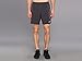 ASICS Men's Lite-Show Short 7-Inch, Steel/Black, X-Large