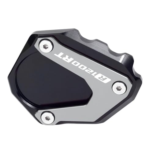 Agrandir béquille moto BMW R1200RT 2004-2013 plaque support latérale grise