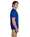 FOL Men's 5 oz. HD Cotton T-Shirt-ROYAL/WHITE-XL-4 Pack